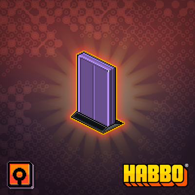 Violet Spaceship Door