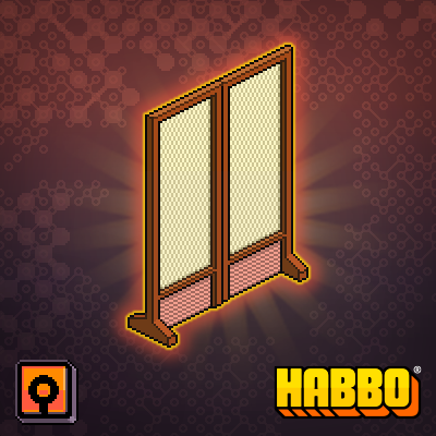Pink Oriental screen