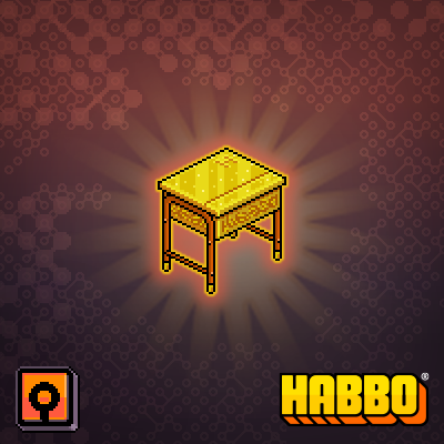 Rare Gilded Desk