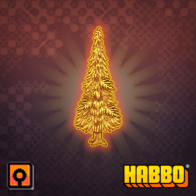 Gold Winter Pine