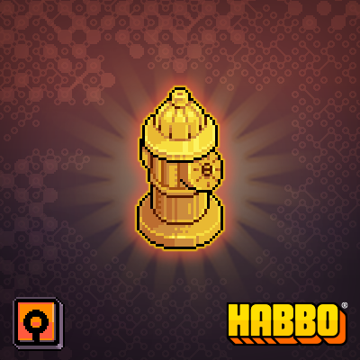 Gold Hydrant
